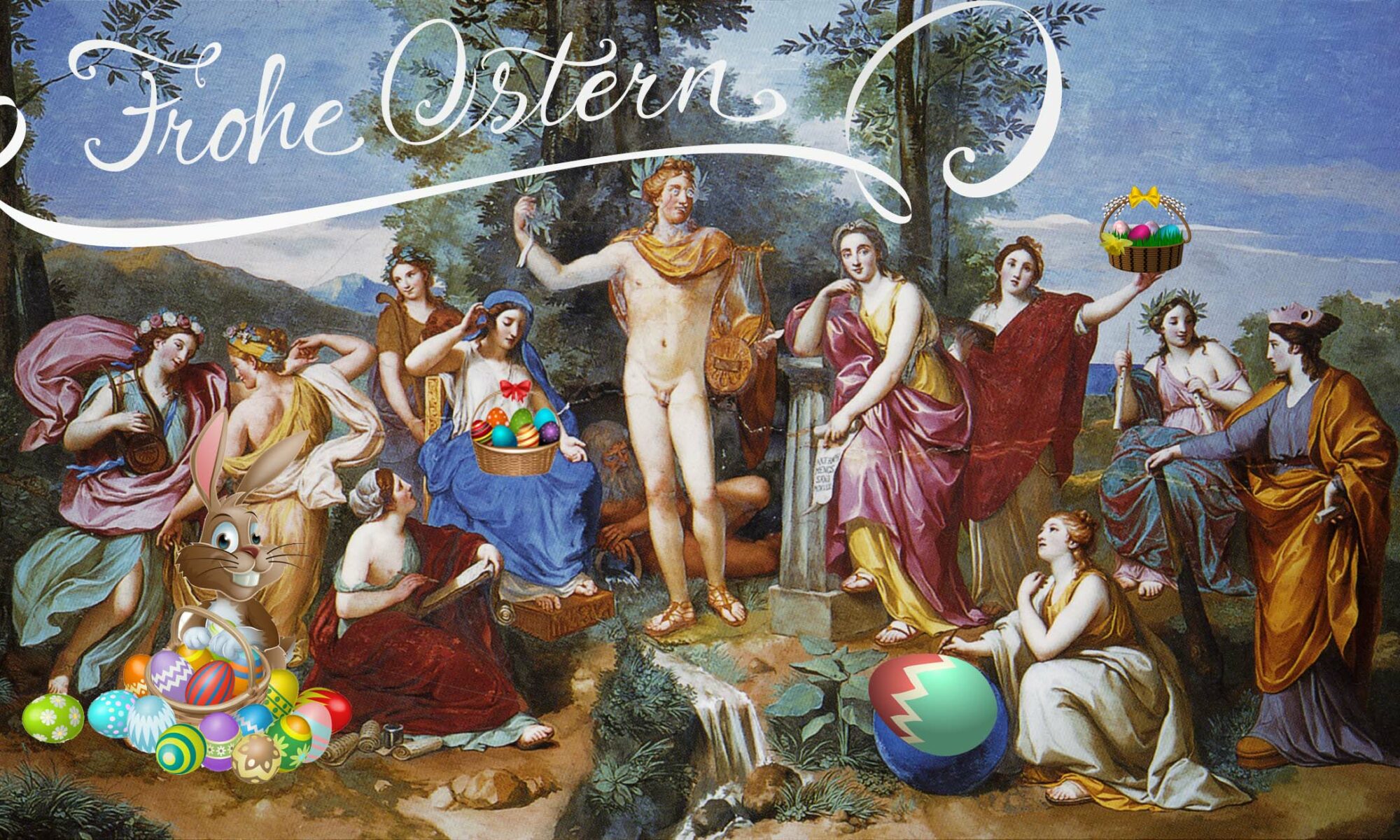 Wir wünschen Euch herzlich Frohe Ostern! Silvia, Monika, Andreas & Michael