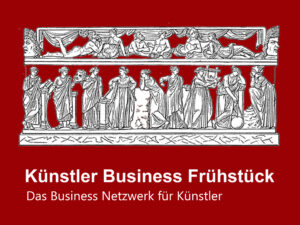 Logo KBF Künstler Business Frühstück Rechteck rot